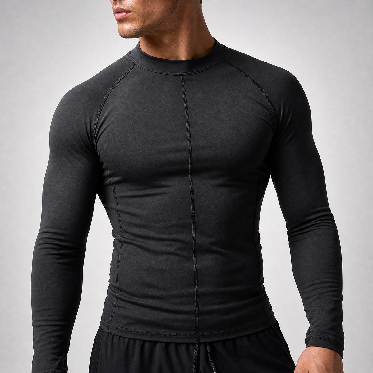 Camiseta de compressão Tech Guard em uso